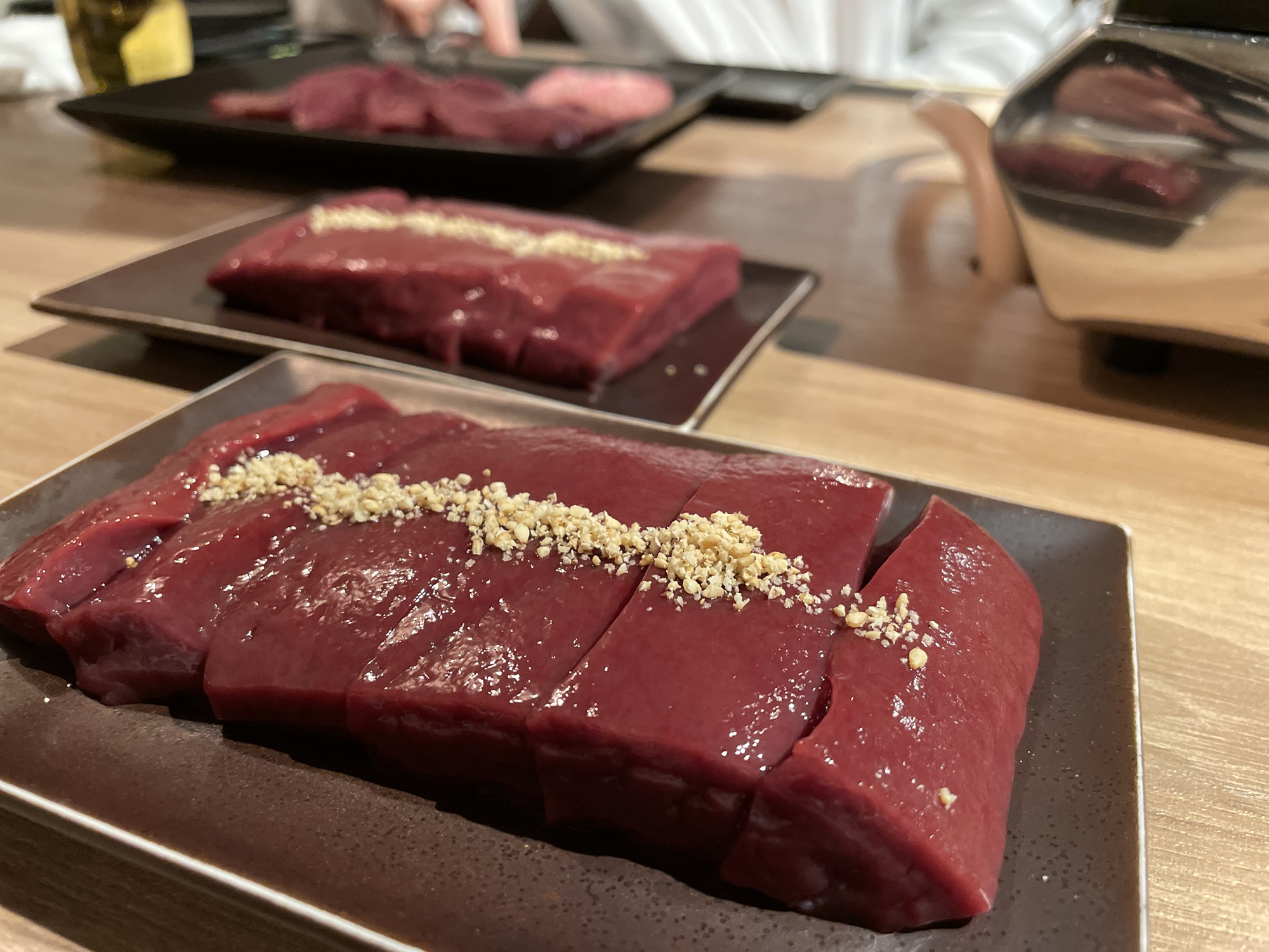 GUSSYの好きな料理“この一品!” 「牛レバー」